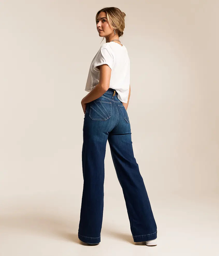 Ultra High Rise Wide Leg Stretch Jean | Buckle