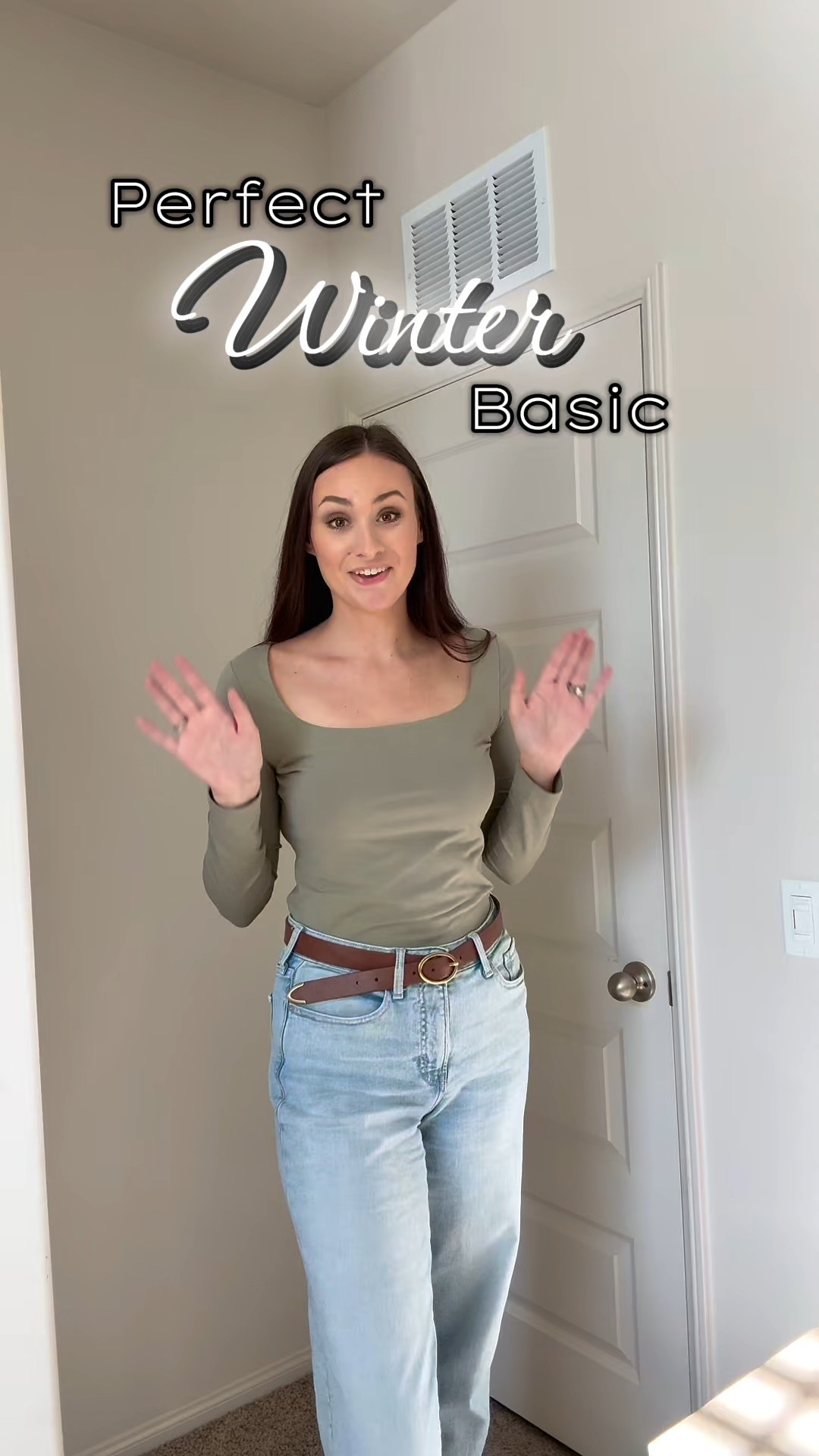 Obsessed with this new top from target! Perfect for fall/winter, I love me a good basic! Can be paired with anything! They are sold out of this color but they have many more! 

#LTKgrwm #LTKTall #LTKootd