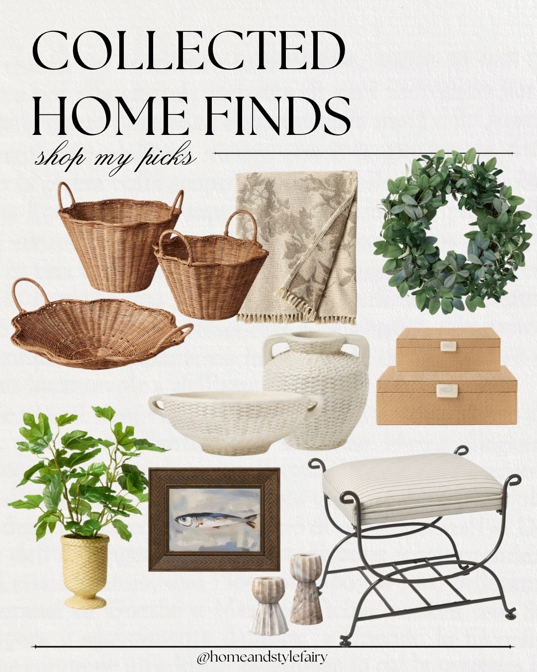 New Studio, McGee for target spring arrivals✨ The most gorgeous designer inspired find!!!

Marble candle holder, decorative boxes, picture frame, vase, throw pillows, throw blanket, spring wreath, floral, ottoman

#targetfinds #newdrop #mcgeefortarget #homeinspo #neutralhome #neutraldecor #LTKSeasonal #homedecor #homerefresh

#LTKhome #LTKfamily #LTKstyletip