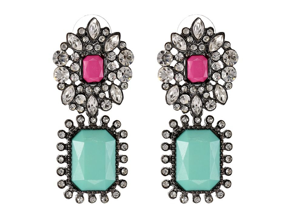 Leslie Danzis Vintage Jeweled Earring | 6pm