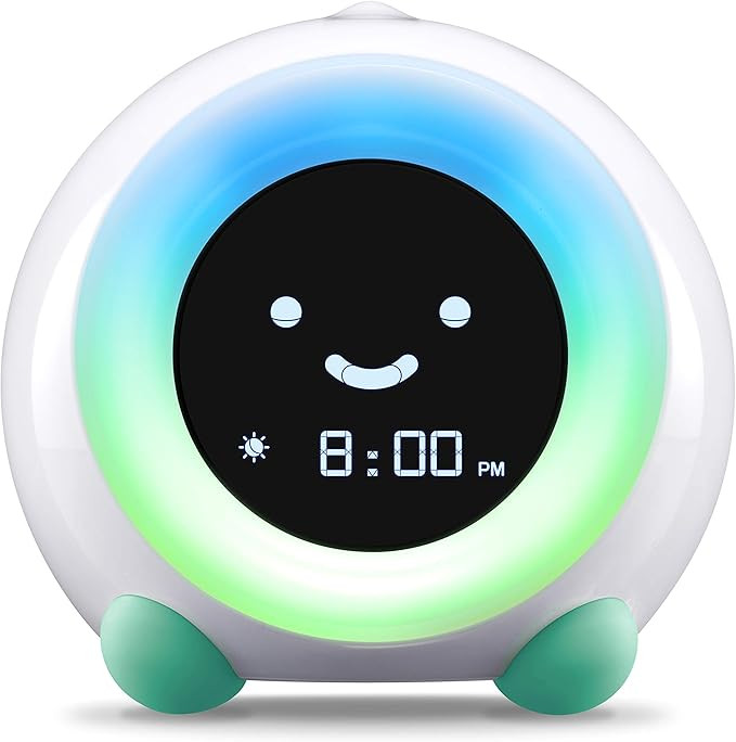 Amazon.com: LittleHippo Mella Ready to Rise Children's Sleep Trainer, OK to Wake Alarm Clock, Nig... | Amazon (US)