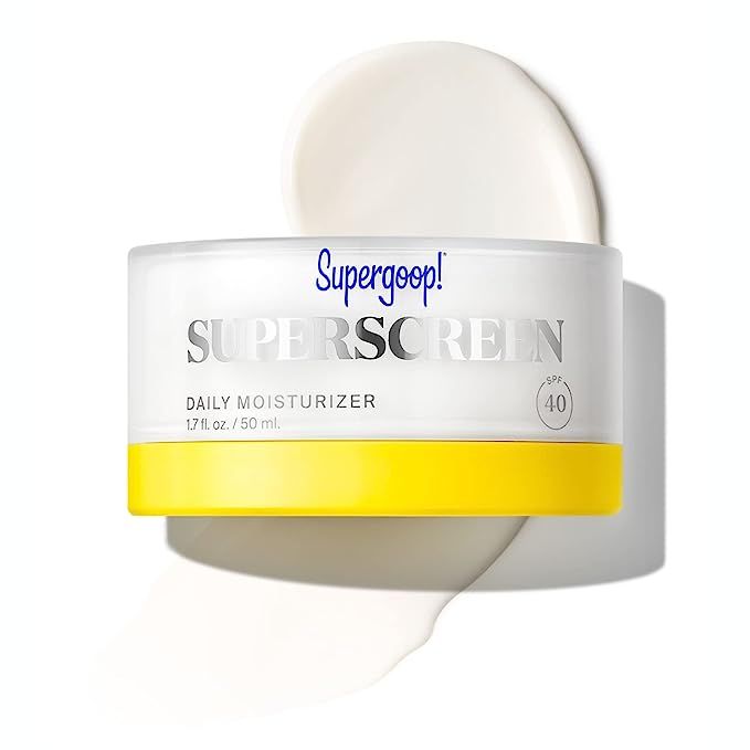 Supergoop! Superscreen - 1.7 fl oz - SPF 40 PA+++ Hydrating Daily Moisturizer Sunscreen - Protect... | Amazon (US)