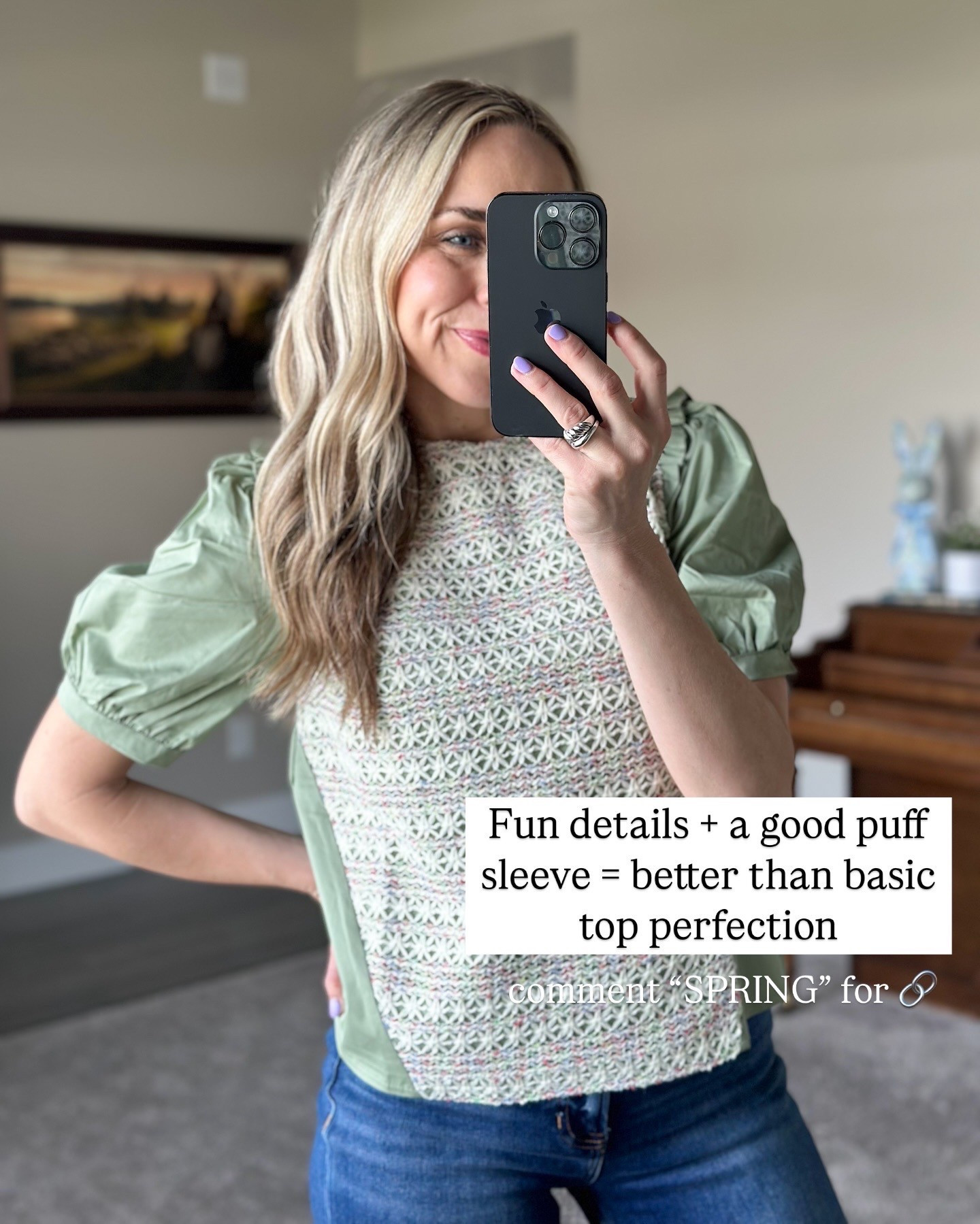 Love the unique and fun details of this spring Bette Ethan basic top!

True to size.

You can use my code: TIERNEY15 to get 15% off of your purchase!

#LTKWatchNow #LTKFindsUnder50 #LTKSeasonal