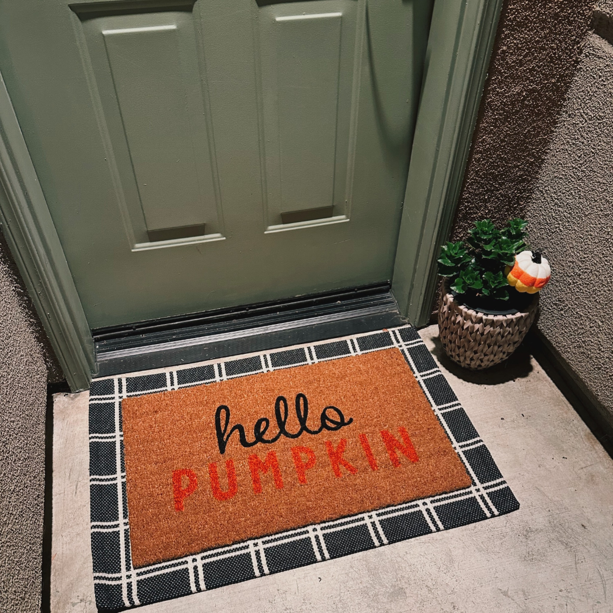 Halloween, Halloween decor, outdoor decor, indoor decor, pumpkin, doormat, plaid, planter, fall, pumpkins, fall doormat, target  

#LTKfindsunder50 #LTKhome #LTKHalloween