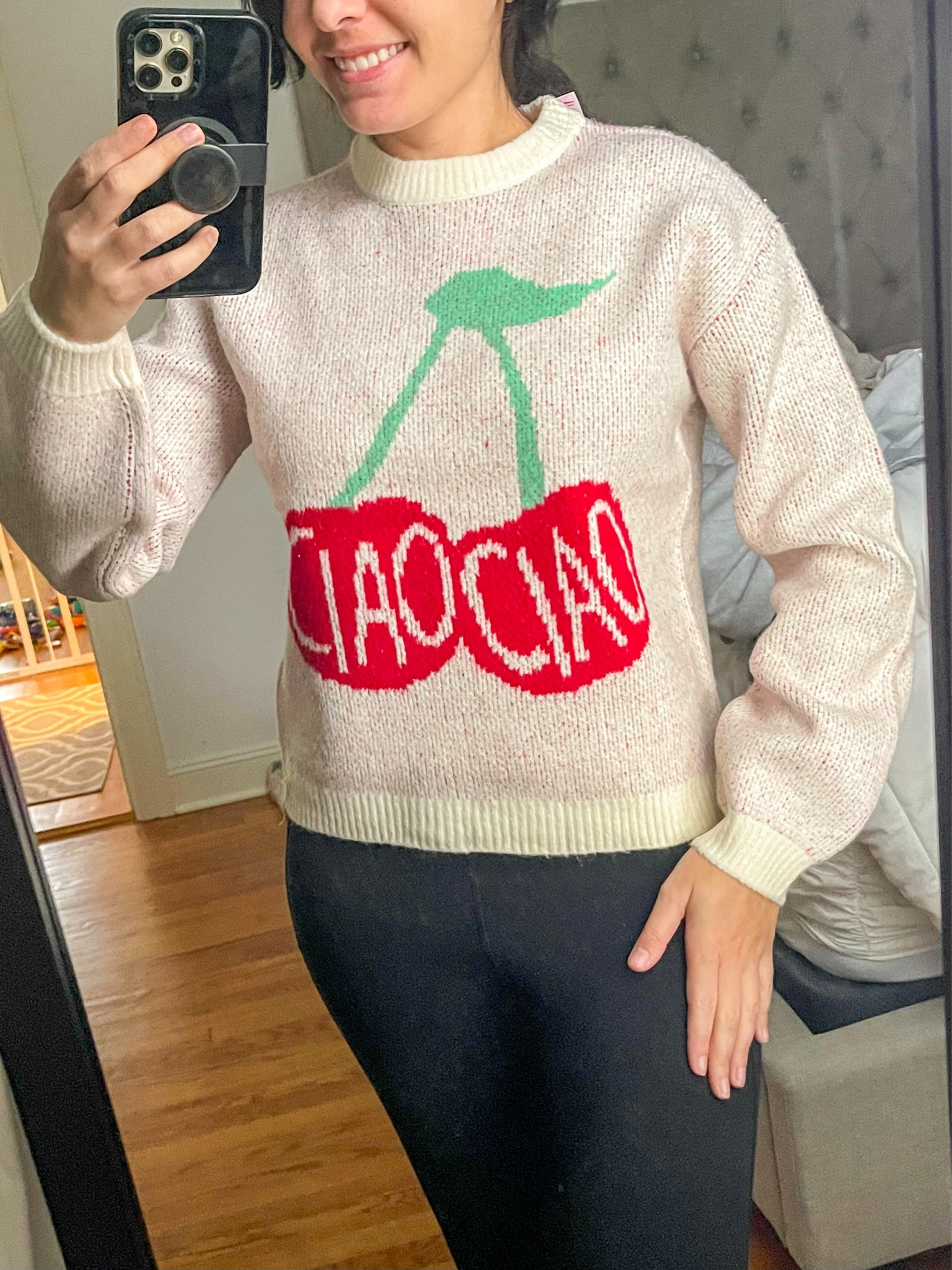 Ciao sweater
Target sweater
Gifts for her
Cherries
Gifts under $40

#LTKFindsUnder50 #LTKGiftGuide #LTKSaleAlert