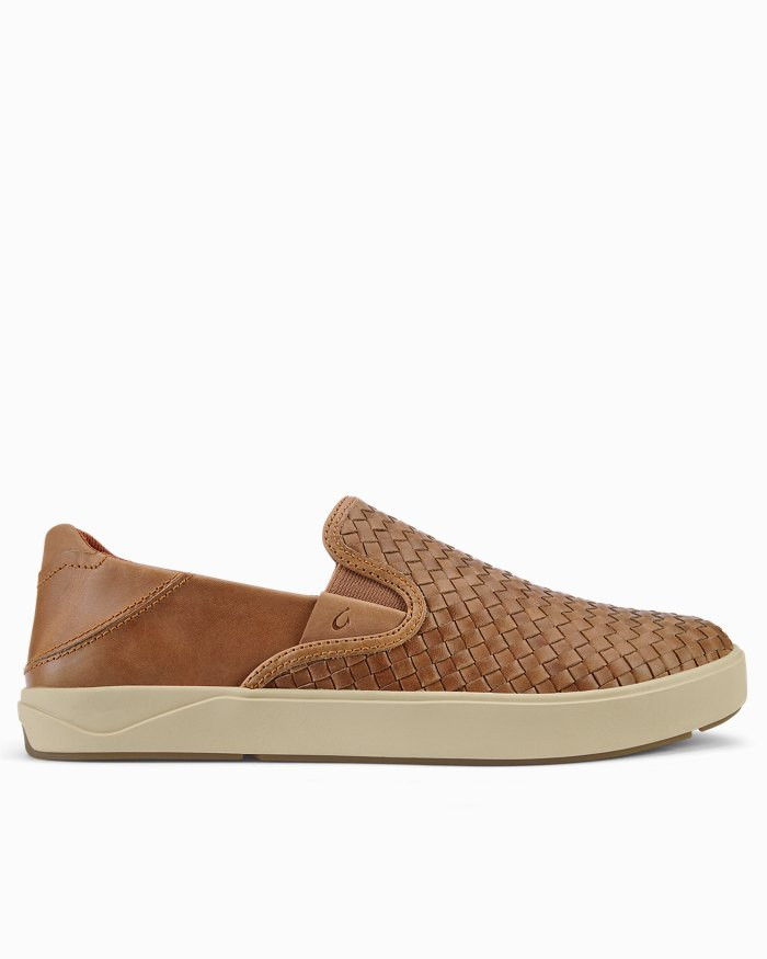 Men's OluKai® Lae'ahi Lauhala Slip-On Sneakers | Tommy Bahama