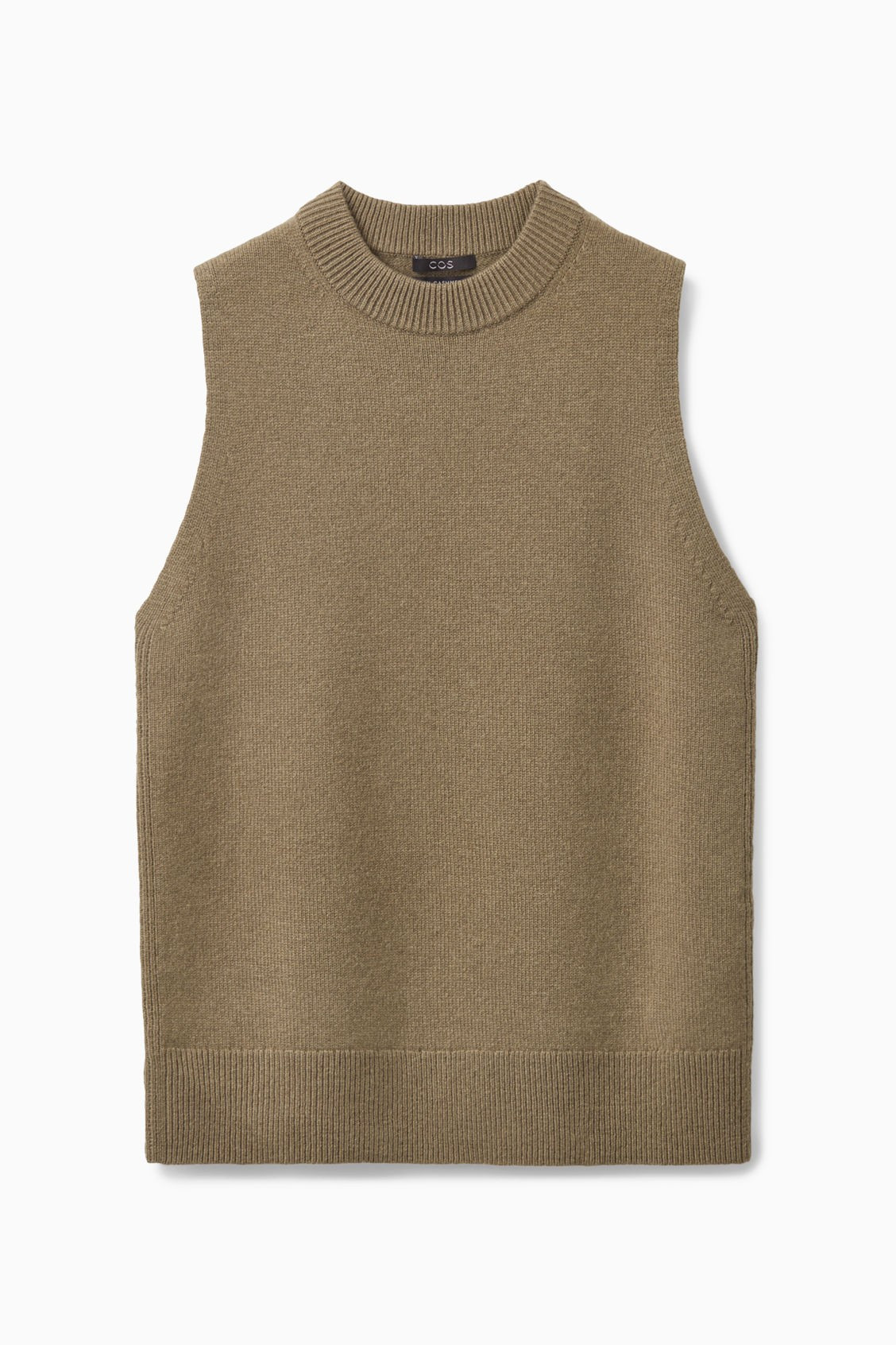 RELAXED-FIT PURE CASHMERE VEST | COS UK