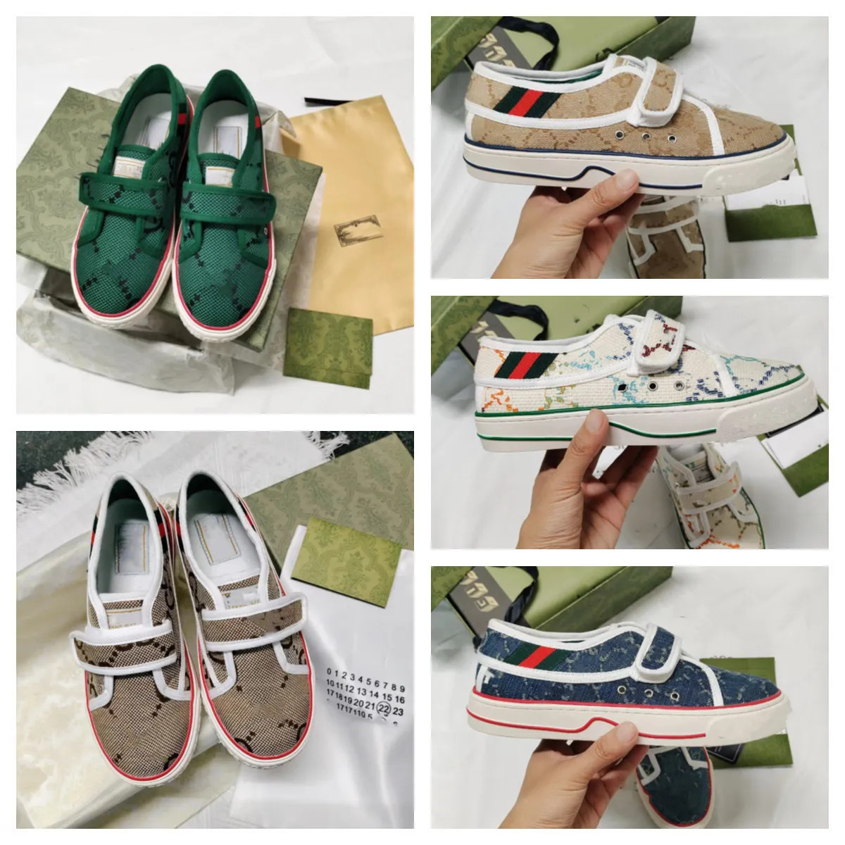 Tennis 1977 women casual Shoes mens womens Canvas Shoe Vintage Embroidered Rubber sole red and gr... | DHGate