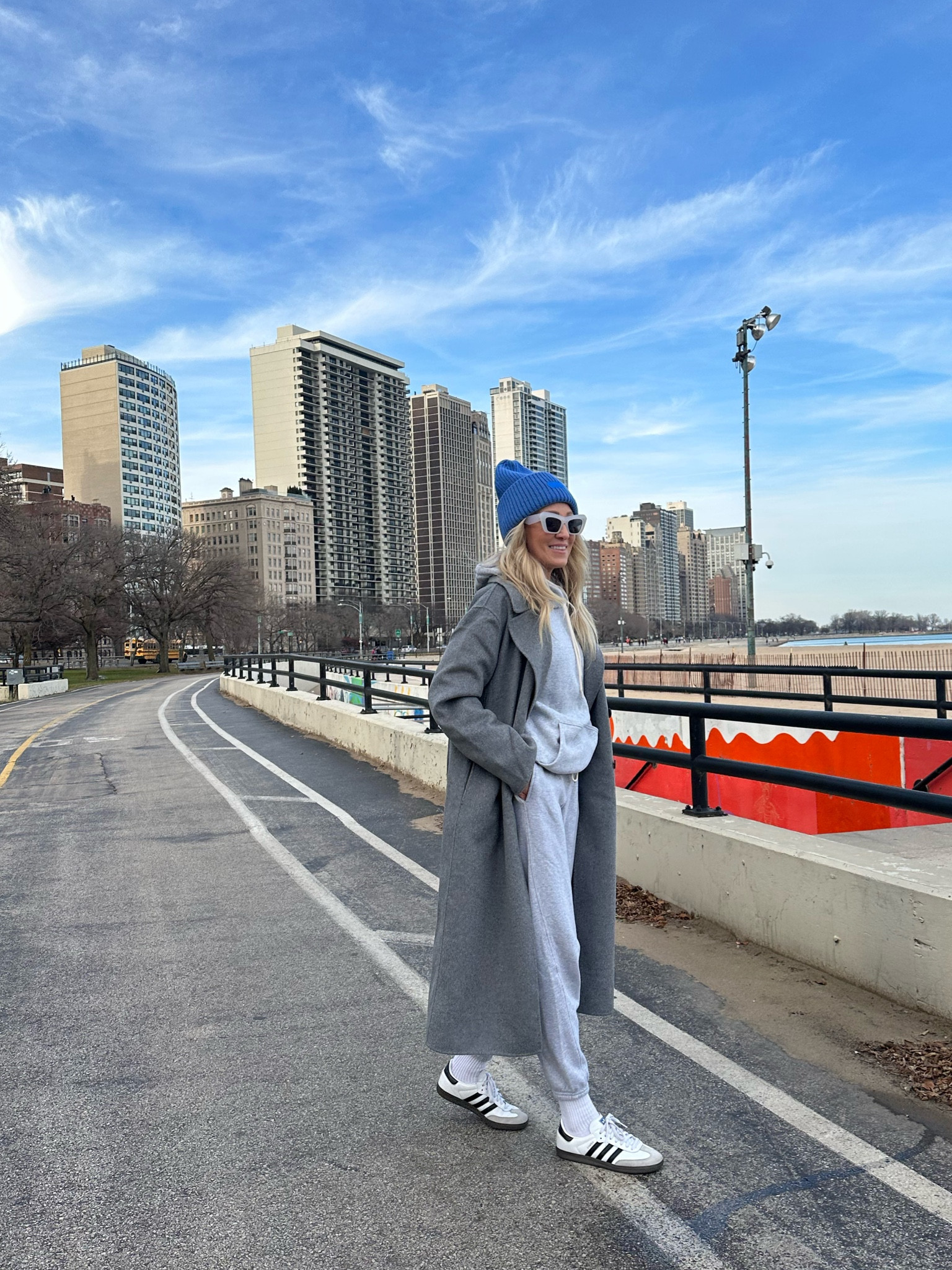 Casual winter outfit idea! Wearing size small in joggers, hoodie, and coat. Beanie linked with more affordable option too! 

#LTKSeasonal #LTKHoliday