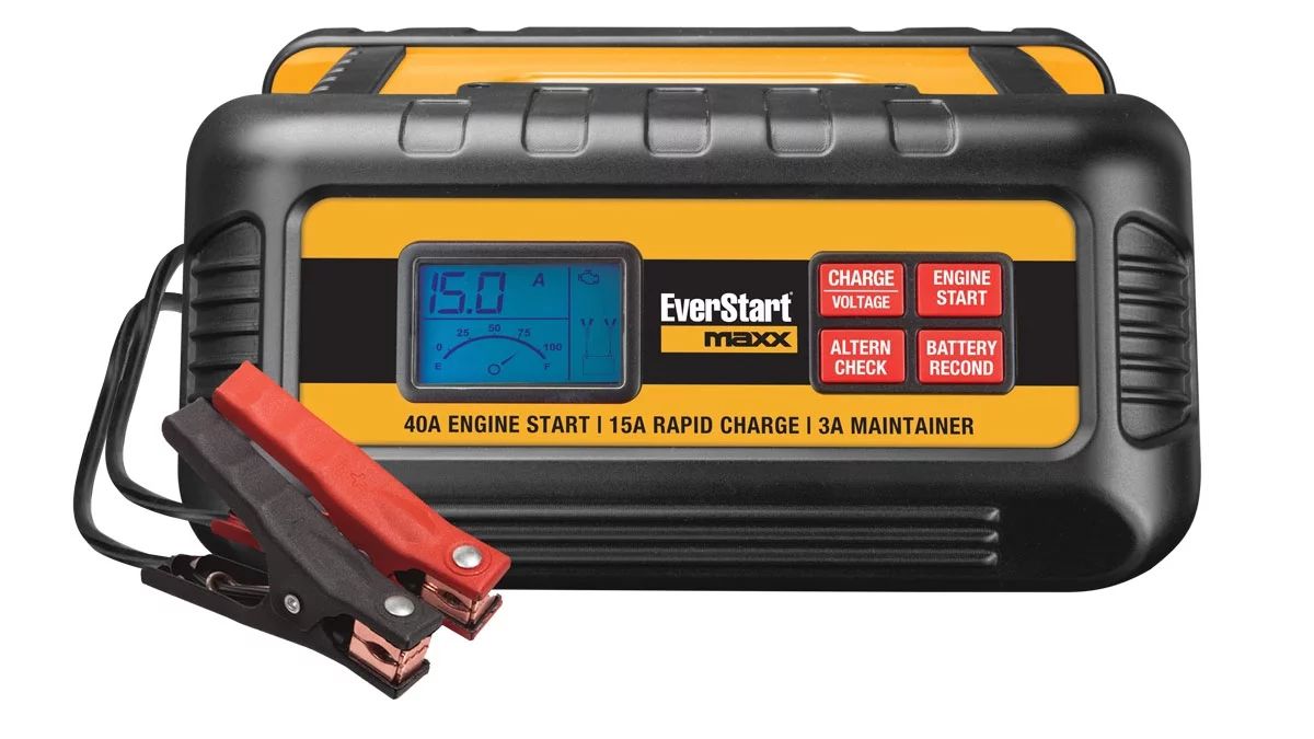 EverStart Maxx 15 Amp Battery Charger and Maintainer with 40 Amp Engine Start (BC40BE) - Walmart.... | Walmart (US)