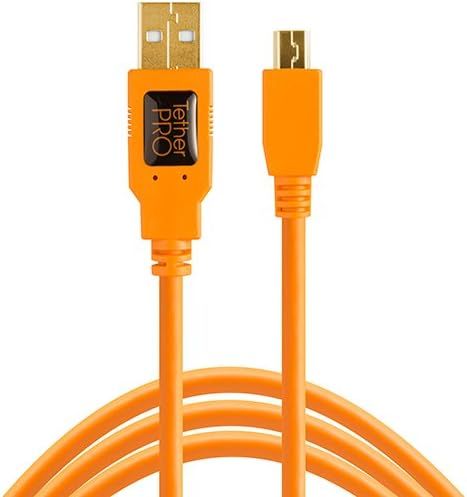 Tether Tools TetherPro USB 2.0 to Mini-B 5-Pin Cable | for Fast Transfer and Connection Between C... | Amazon (US)