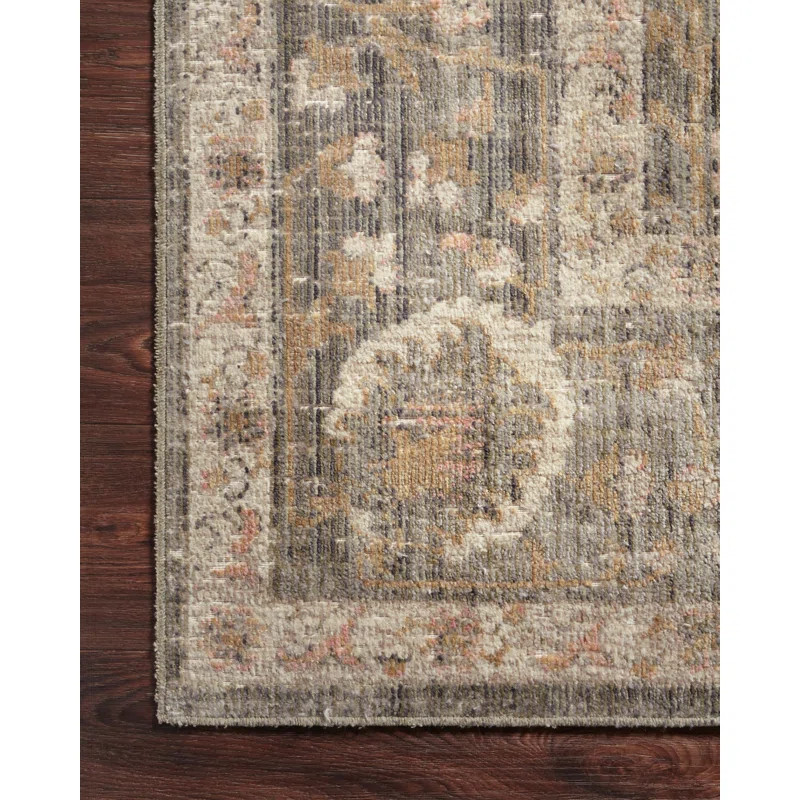 Chris Loves Julia x Loloi Rosemarie Oriental Sage/Blush/Off White Area Rug | Wayfair North America