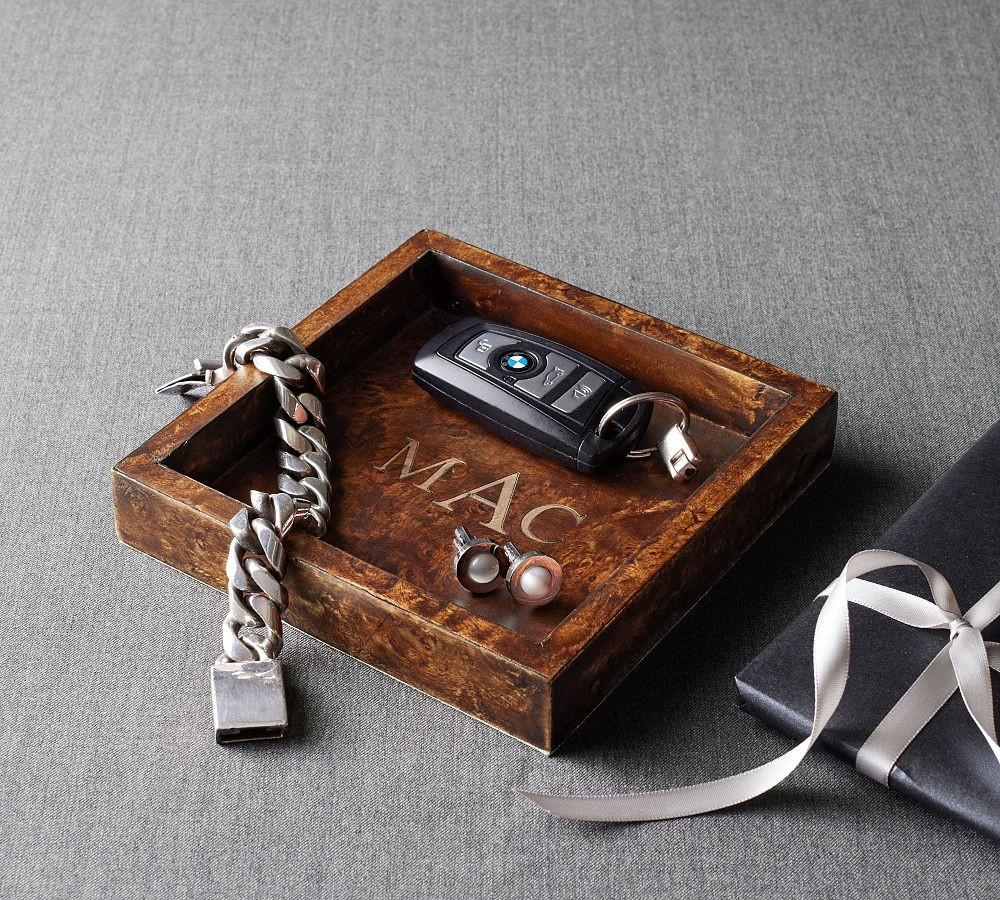 Burlwood Catchall Tray | Pottery Barn (US)