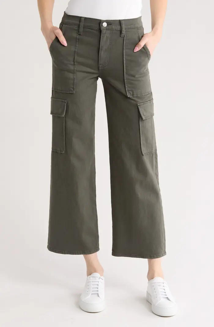 Hudson Jeans Rosalie High Waist Wide Leg Cargo Jeans | Nordstromrack | Nordstrom Rack