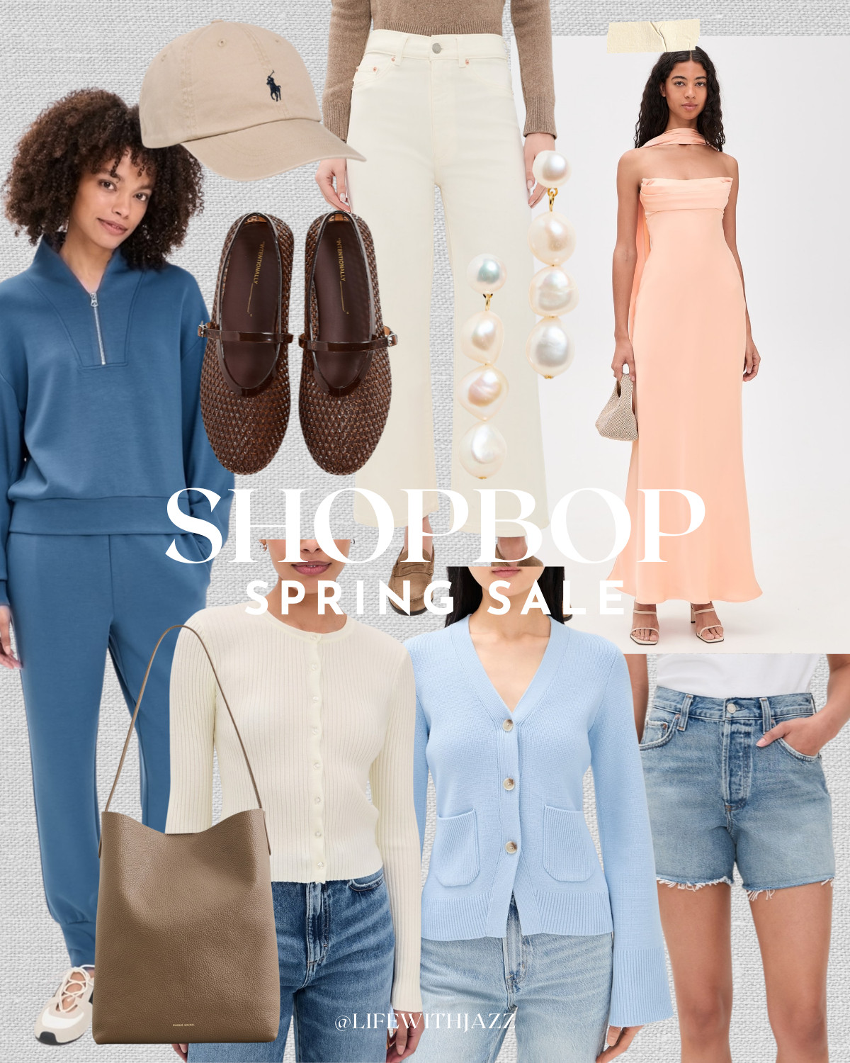 Shopbop's spring sale is happening now through 4/3! 20% off with code SPRING20

Some of my favorite pieces are on sale: 
- Varley sets 
- Agolde denim shorts 
- Polo Ralph lauren baseball cap 

 #LTKSaleAlert