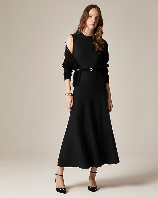 Merino wool midi dress | J. Crew US