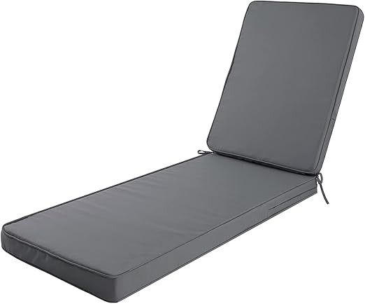 PALMTALL Outdoor/Indoor Water Resistant Chaise Lounge Cushion Replacement Patio Funiture Seat Cus... | Amazon (US)