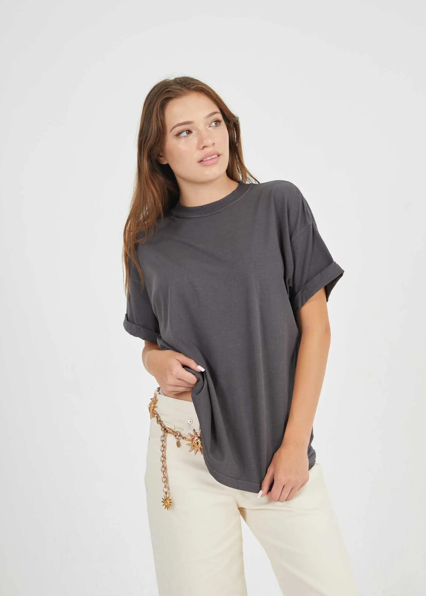 GirlDangerous: Black Boyfriend Tee | Girl Dangerous