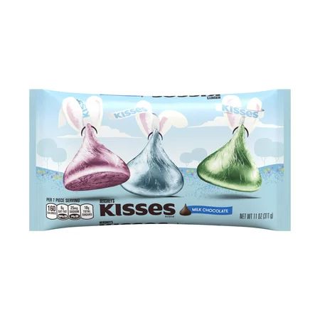 Hershey's, Kisses Easter Milk Chocolate Candy, 11 Oz. | Walmart (US)