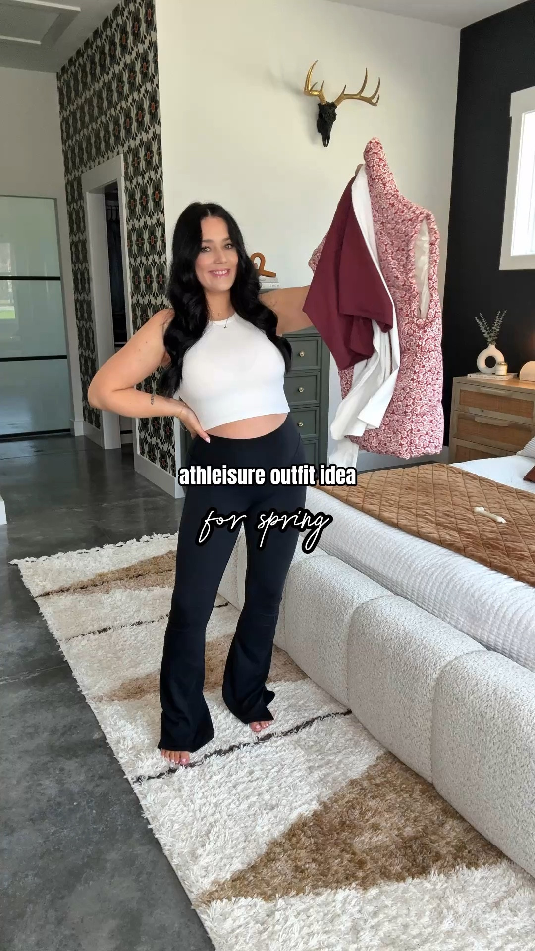 Athleisure Outfit Idea for Spring

Maternity Top - xs (you could just swap this out for a basic white long sleeve if you aren't expecting!)
Bralette - medium
Vest - small
Activewear Shorts - small

#springoutfit #bumpfriendly #casualoutfit #springtransition #athleisureoutfit  



#LTKBump