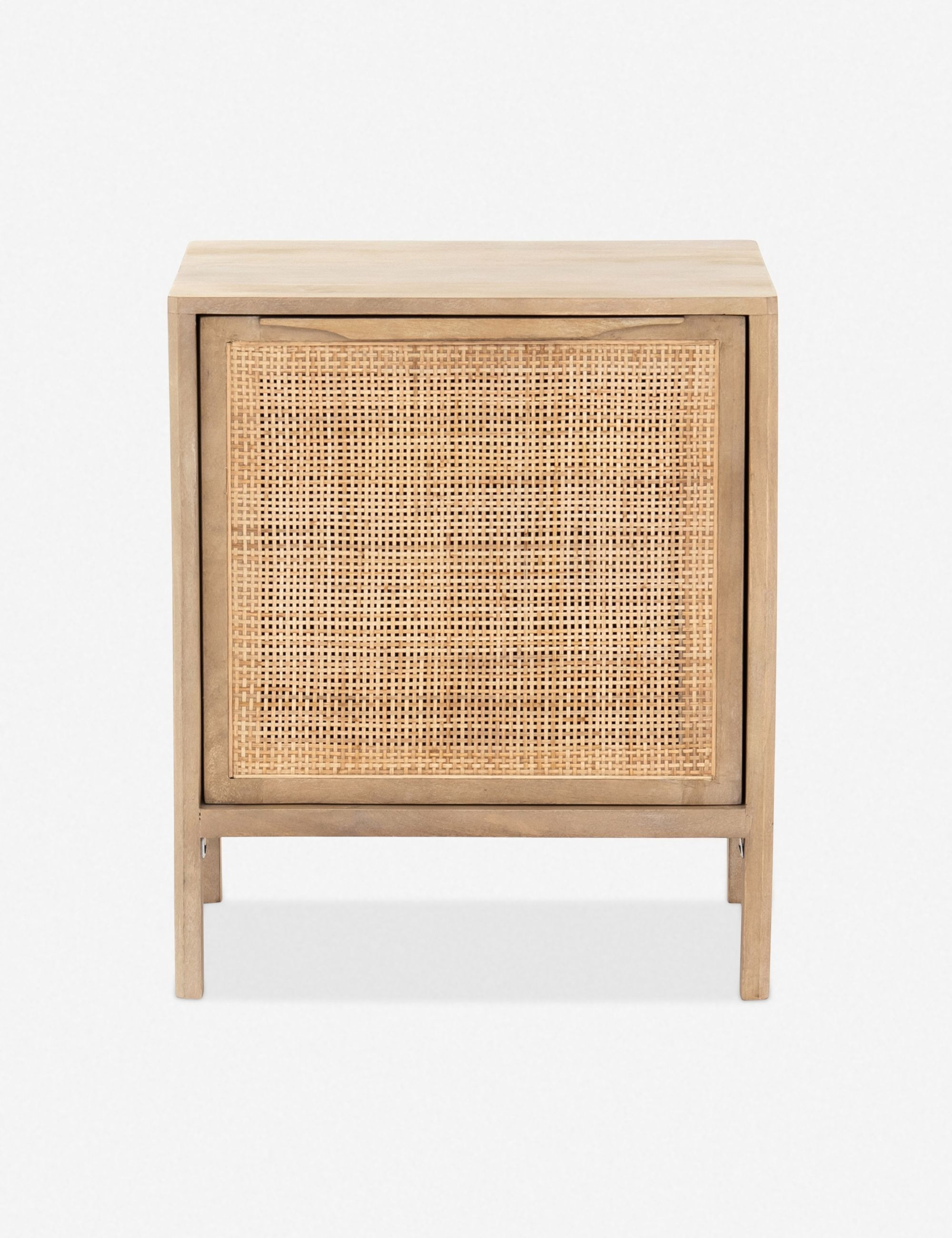 Hannah Left-Side Nightstand, Natural | Lulu and Georgia 