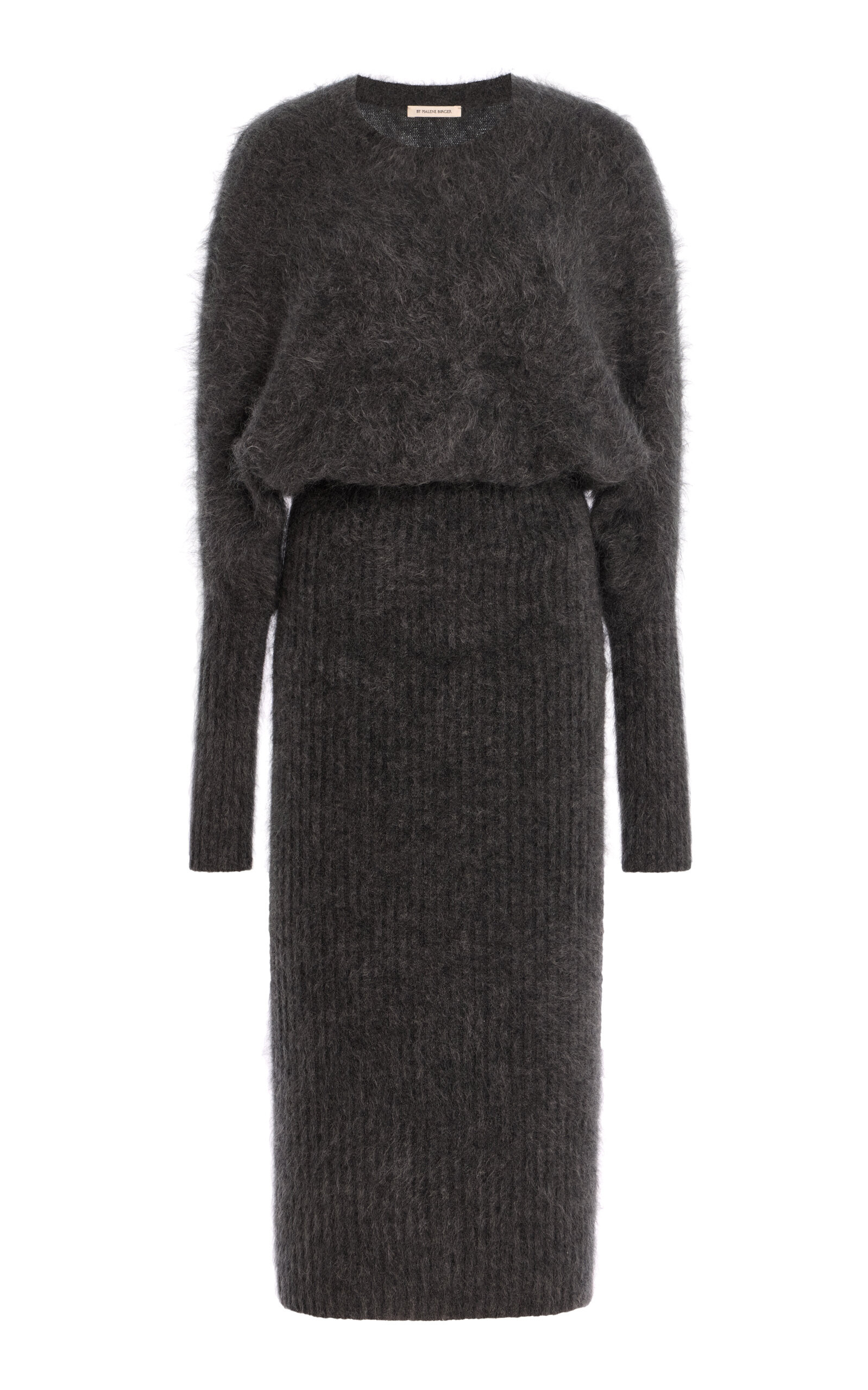 Gislaine Hairy Knit Sweater Dress | Moda Operandi (Global)