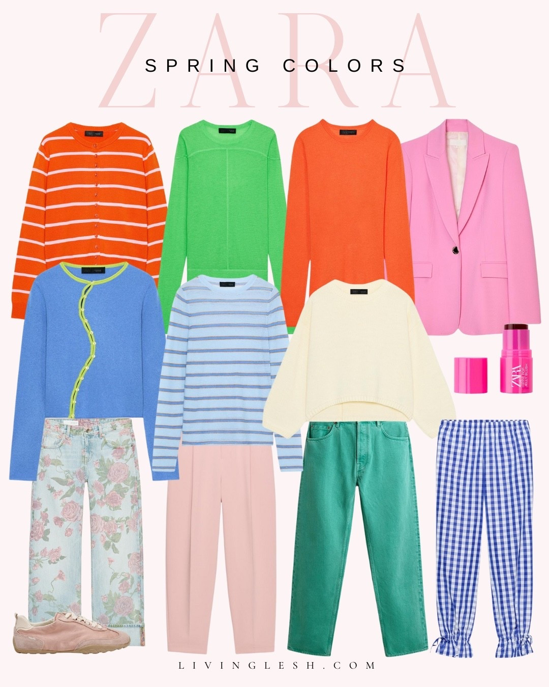 Zara | Zara outfit | Spring outfit | Spring finds | Spring fashion | Casual outfit | Spring sweater | Spring pants | Floral pants | Jeans | Straight leg jeans | Casual style | Zara fashion | Spring trends | 

#LTKootd #LTKWorkwear #LTKSeasonal