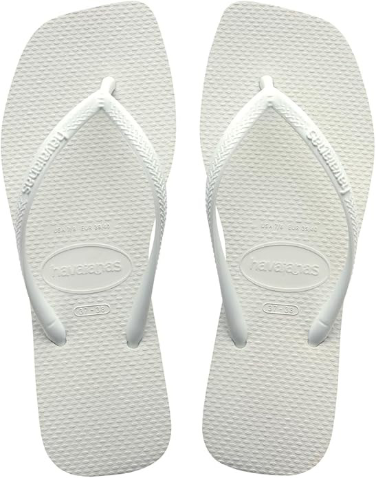 Havaianas Women Slim Square Sandal - Classic Square Toe Sandals | Amazon (US)