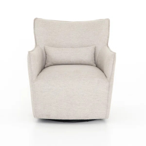 Kimble Swivel Curved Chair | Perigold