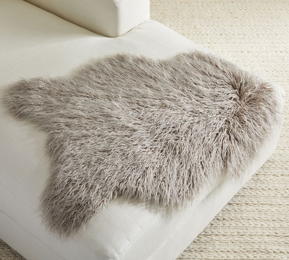 Mongolian Faux Fur Hide | Pottery Barn (US)