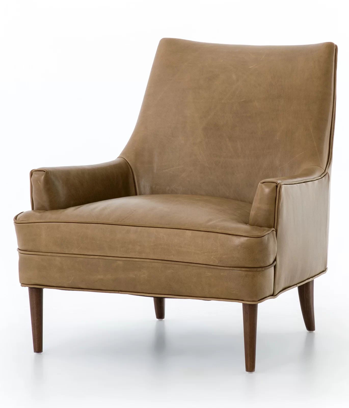 Afia Leather Armchair | Wayfair North America