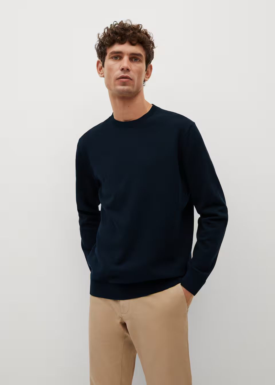 Thermoregulator cotton-blend sweater | MANGO (US)