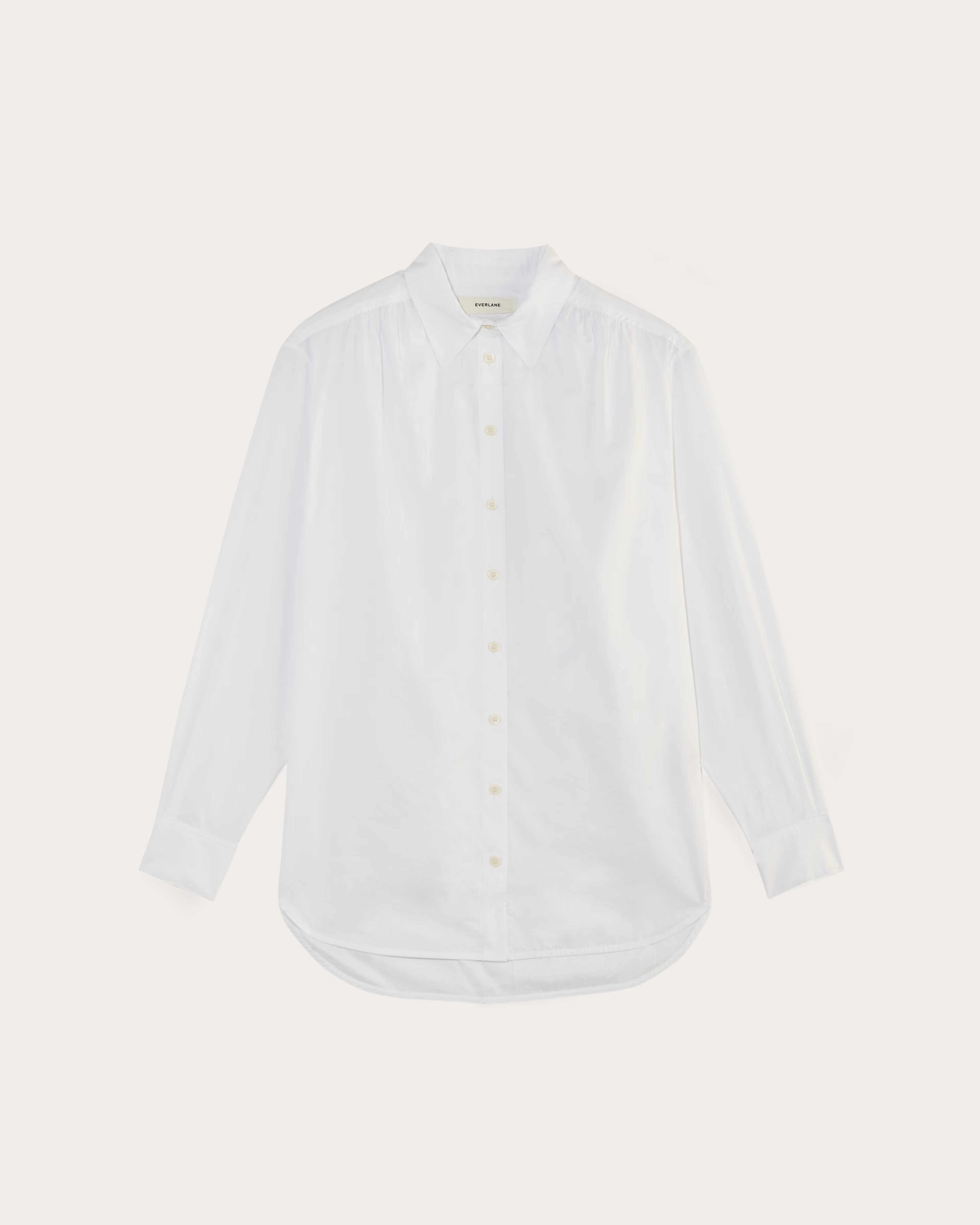 The Gathered Shirt in Silky Cotton | Everlane