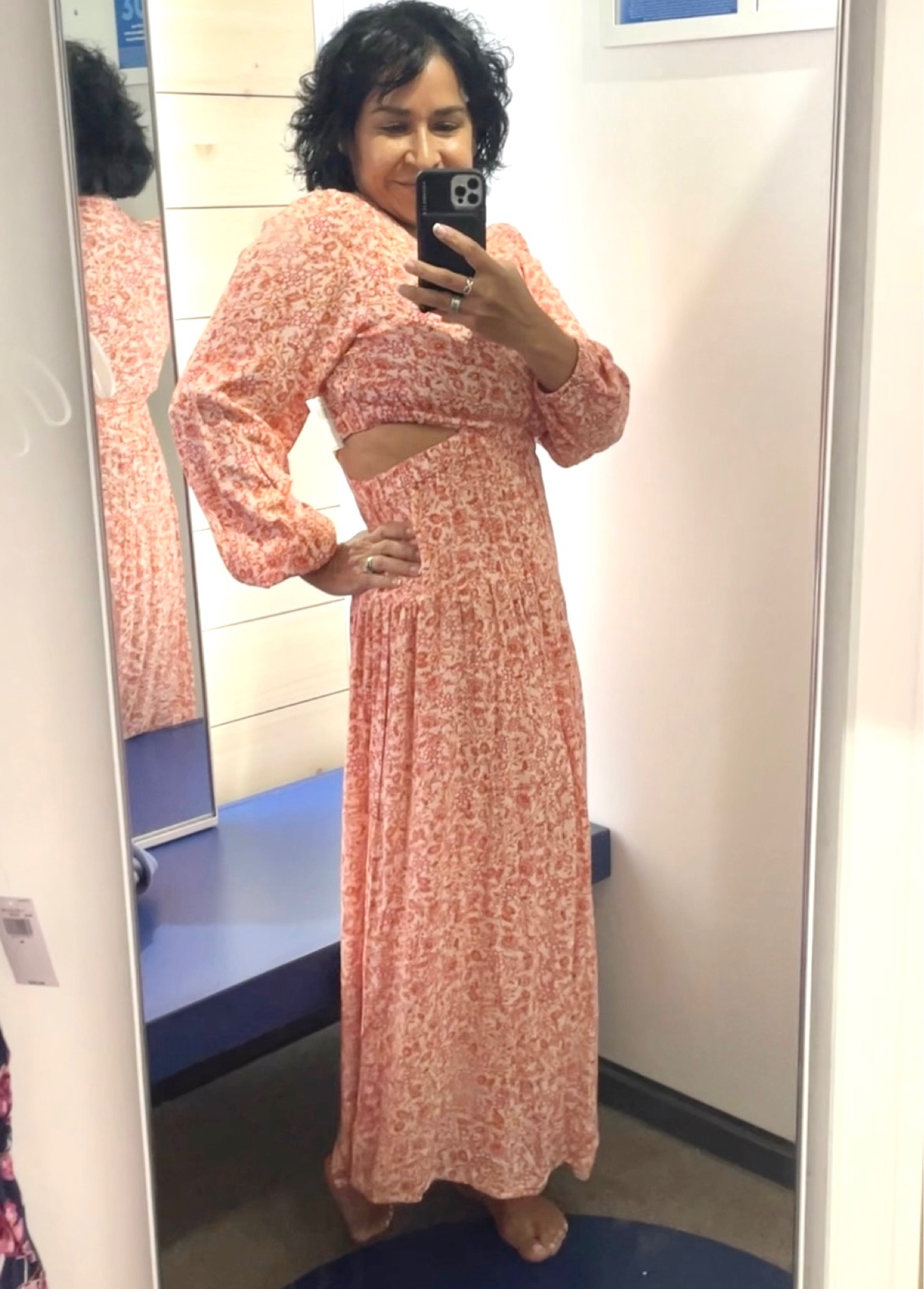 #WaistDefinedCrepedress #SideCutoutMaxiDress #MaxiDress #waistDefineddress #floraldress #orangedress #spring #crepedress #flattering #momstyle #slimming

#LTKstyletip #LTKFind #LTKcurves