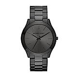 Michael Kors Men's Slim Runway Stainless Steel Quartz Watch | Amazon (US)