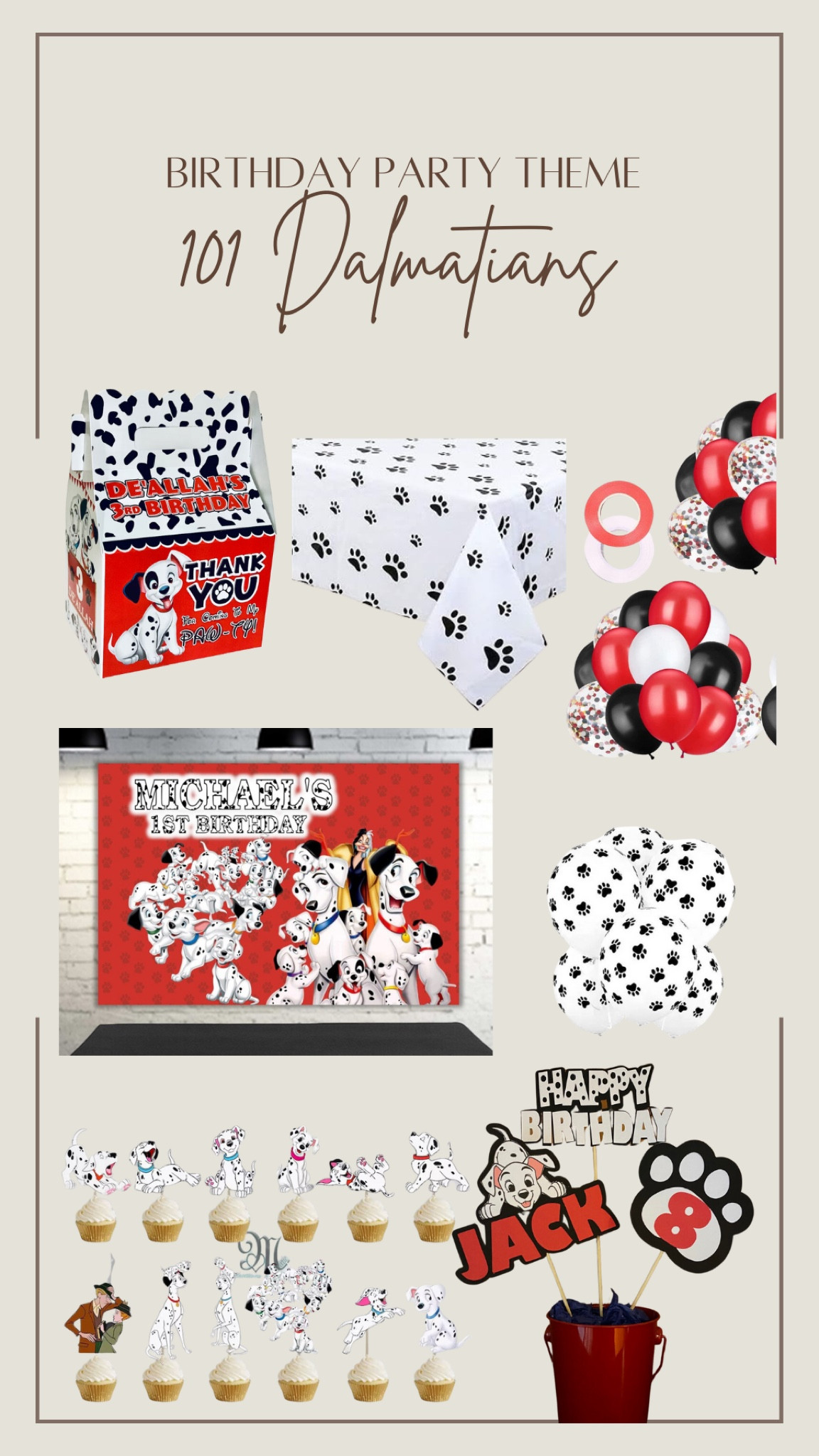 A fun themed 101 Dalmatians party! 

#LTKparties #LTKkids #LTKfindsunder50
