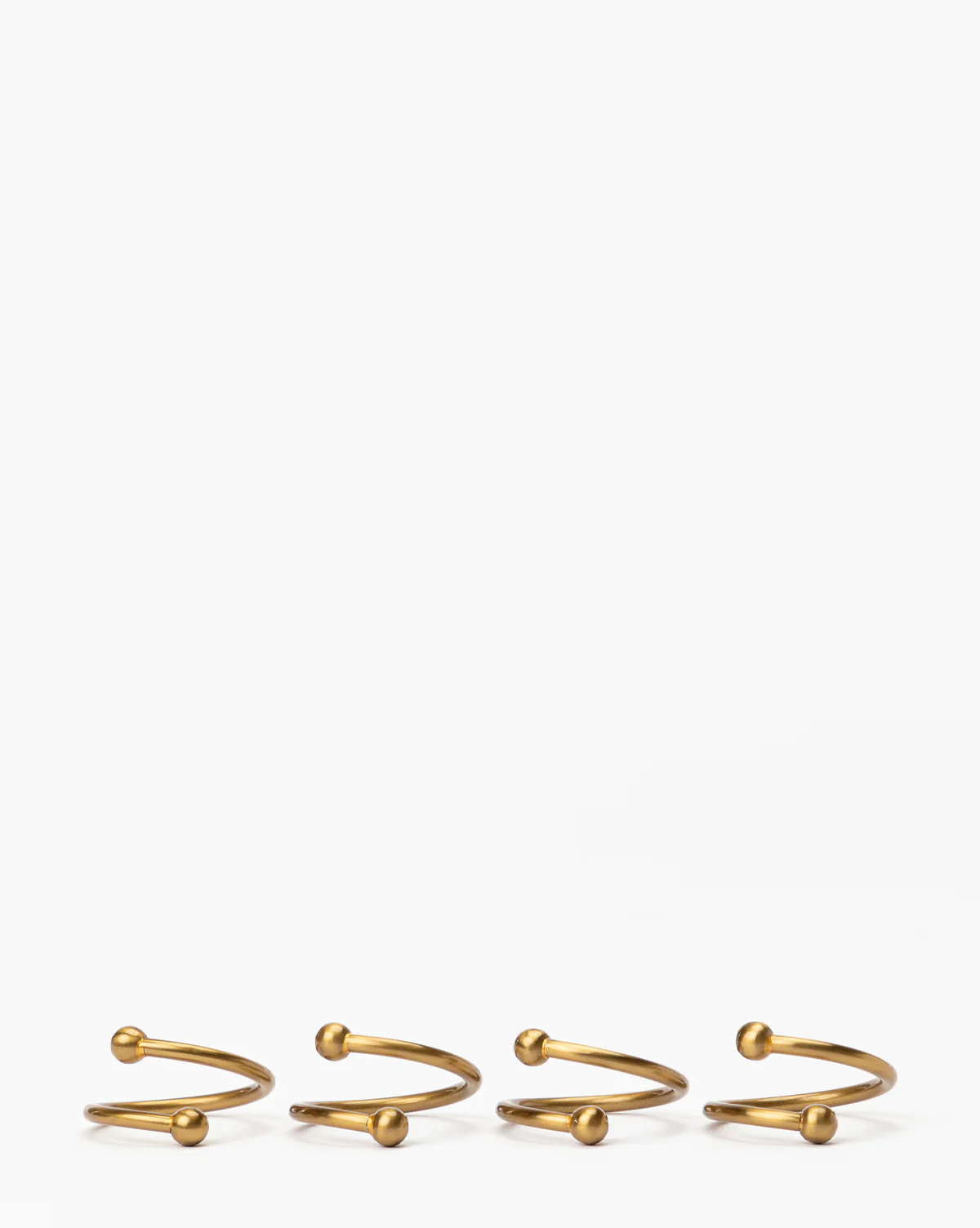 Kinne Metal Napkin Rings (Set of 4) | McGee & Co. (US)
