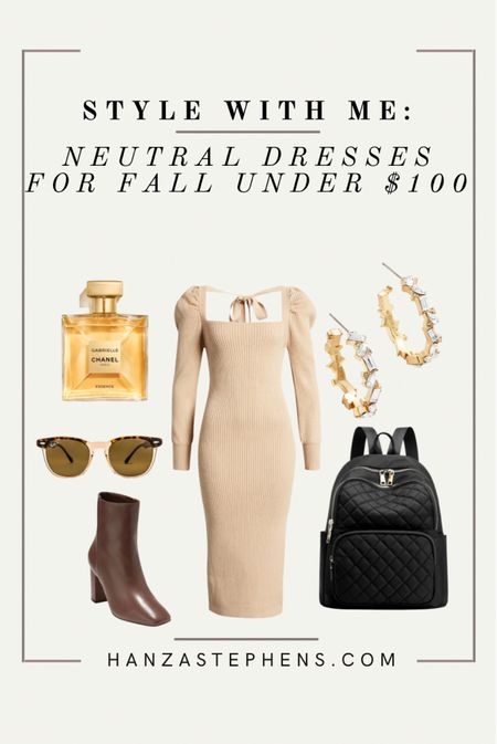 Fall is officially in full swing, which means it’s time to pull out that cool weather wardrobe! Style with me: neutral fall dresses under $100 - which is your fav?! SWIPE —> to see them all! 

#LTKstyletip #LTKunder100 #LTKSeasonal
