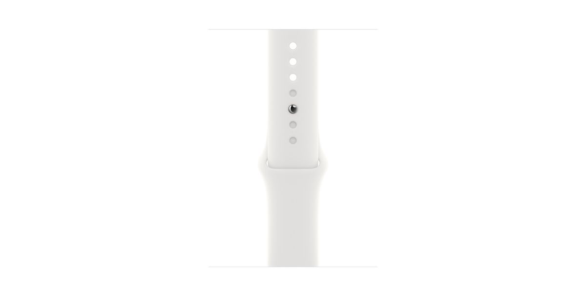 45mm White Sport Band - S/M | Apple (US)