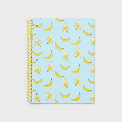 Notebook Wide Ruled 100ct Banana poly cover - up&up™ | Target