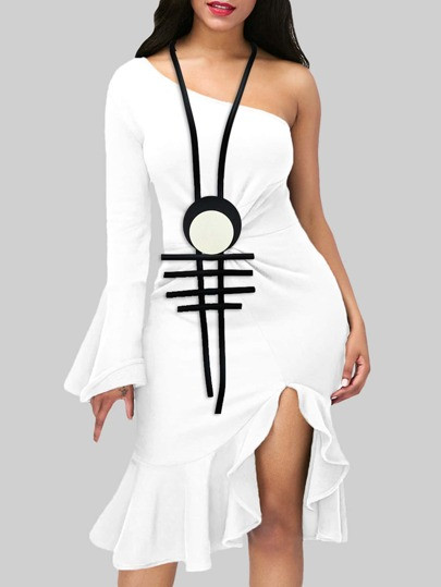 Round Decor Y Lariat Necklace | SHEIN