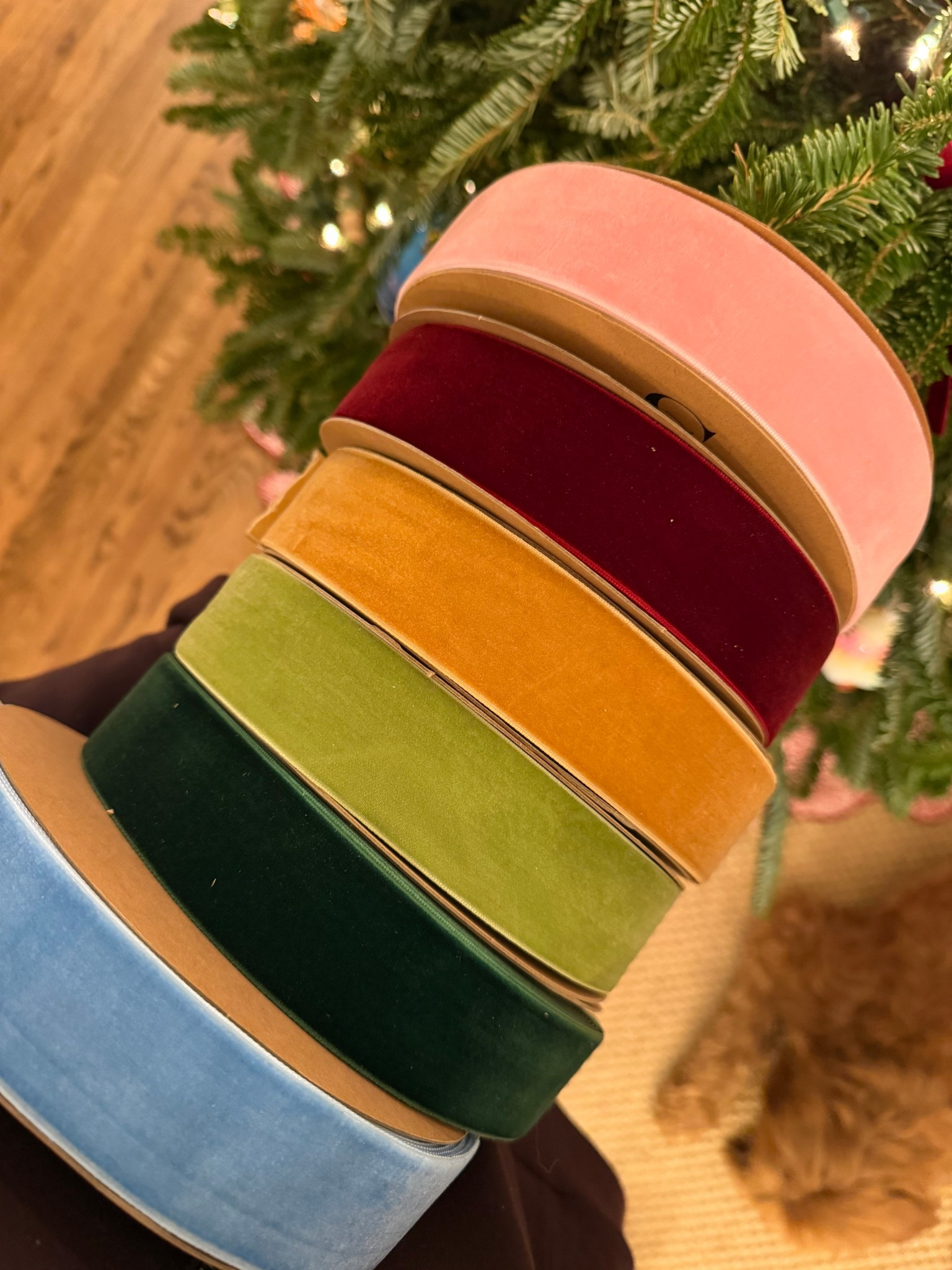 I ordered the 1.5” velvet ribbon from this shop to make the viral velvet garland! 

#LTKHome #LTKHoliday #LTKFindsUnder50