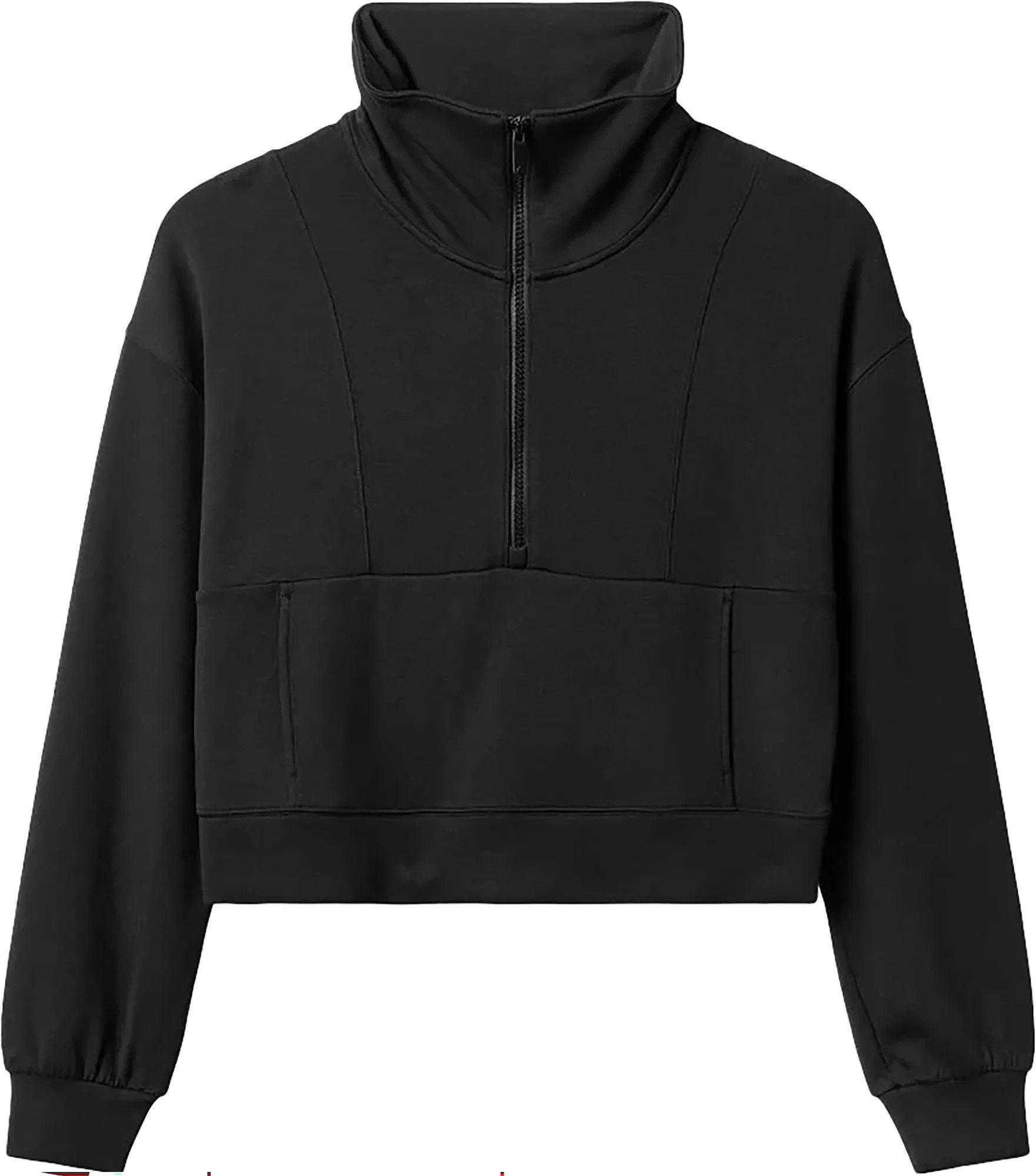 TravisMathew Women's Skyloft Soft Half Zip, Small, Black | DICK'S Sporting Goods