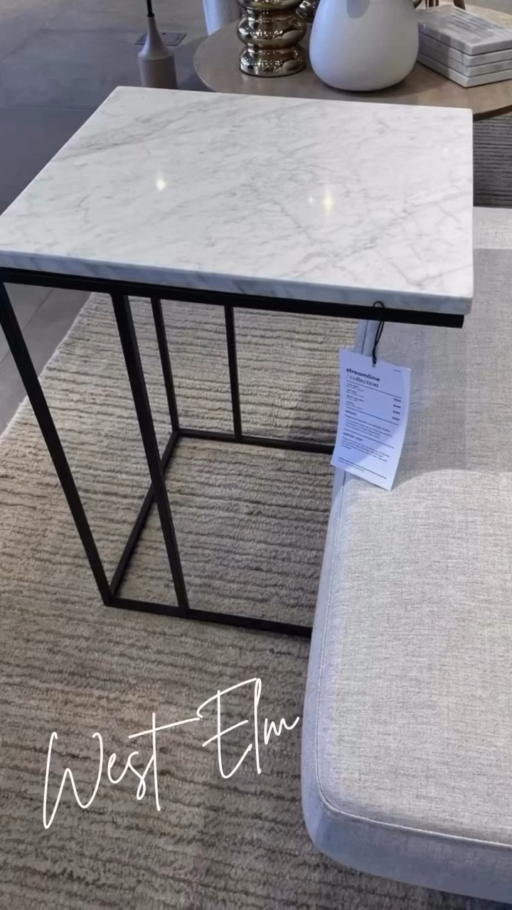 Luxury look for less 🤍✨

Spotted this stunning marble-top table at West Elm and it instantly gives an elevated designer aesthetic. The sleek metal frame + marble design is perfect for modern, minimalist, or luxury living rooms.

If you’re looking to upgrade your living room, this is the kind of piece that makes a statement without trying too hard.

💡 Tip: Marble tables pair perfectly with neutral sofas, textured rugs, and warm lighting.

Save this post for your next home decor upgrade 



#marblefurniture #westelm #westelmstyle #blackinteriordesigner #homestylinginspo

#LTKHome #LTKdayinmylife