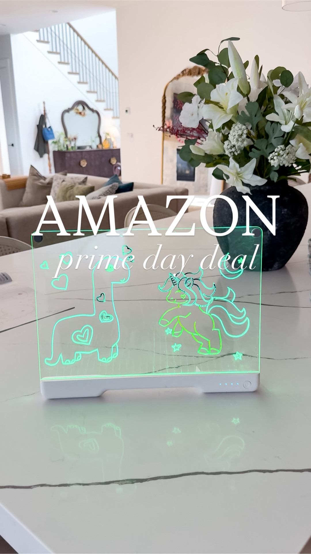 This LED drawing board is ON DEAL NOW for Prime Days!! The perfect screen time alternative your kids will actually use! 🌟💙

#thesistershoppers #amazonkids #amazonprimeday #primedaydeals #amazonfavorites @amazon

#LTKKids #LTKSaleAlert #LTKHome