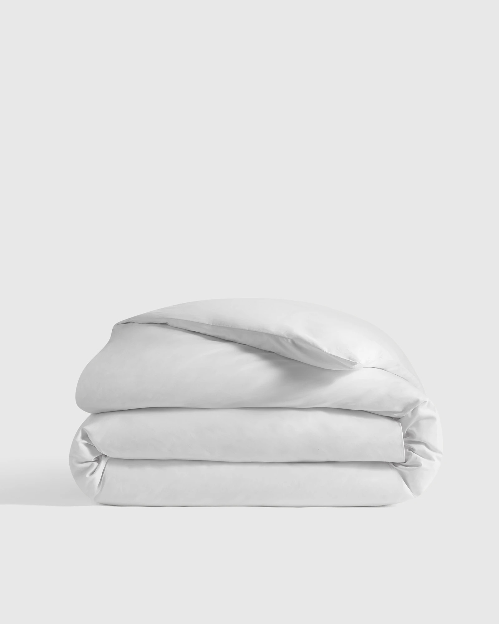Organic Crisp Percale Duvet Cover | Quince
