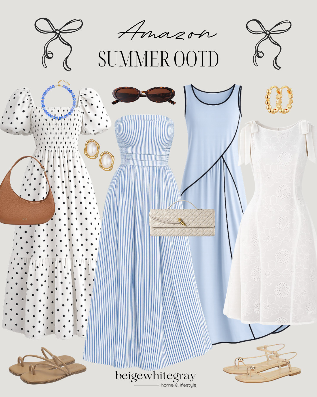 I've got some fun summer dresses up on the shop! Which one is your favorite? #SummerFashion #AmazonFinds