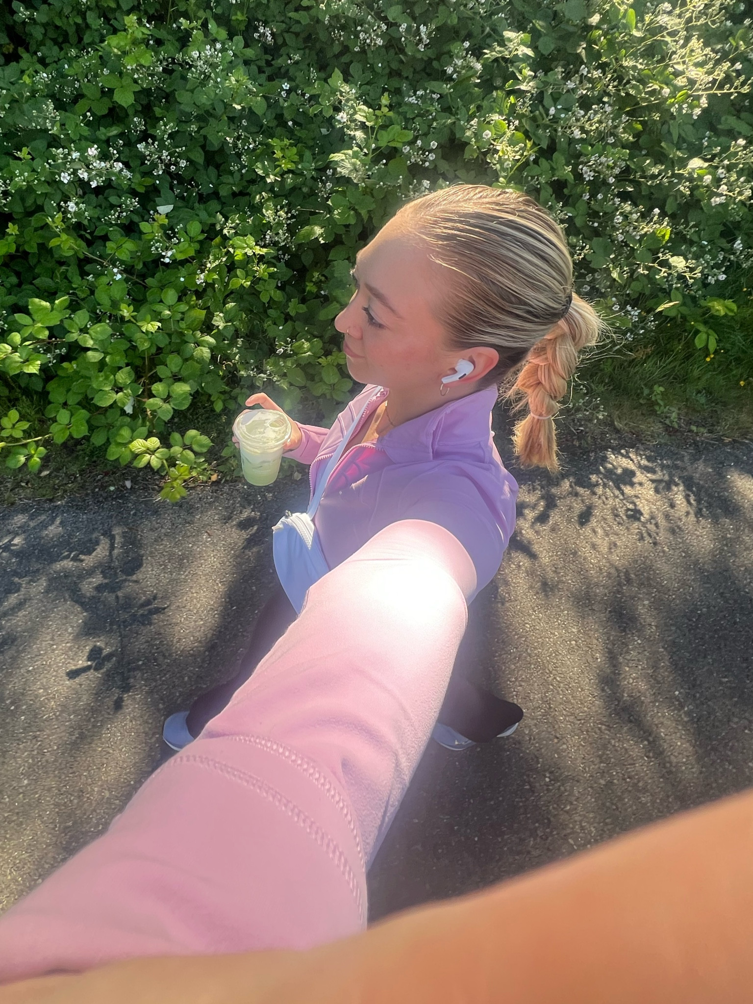 the perfect activewear for a hot girl walk, pilates, running, etc!! 💖 this lululemon jacket in pink is so cute - I get compliments on it all the time!! I pair with lulu flared leggings and the lululemon crossbody bag :) 

#LTKSeasonal #LTKActive #LTKItBag