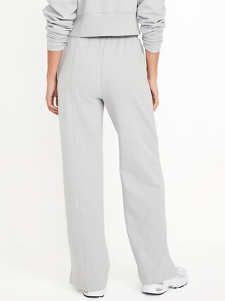 High-Waisted Dynamic Fleece Trouser Pants | Old Navy (US)