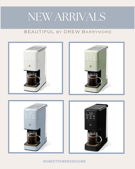 NEW from Beautiful Collection by Drew Barymore! #coffeemaker #coffee #coffeebar 

#LTKfamily #LTKhome #LTKstyletip